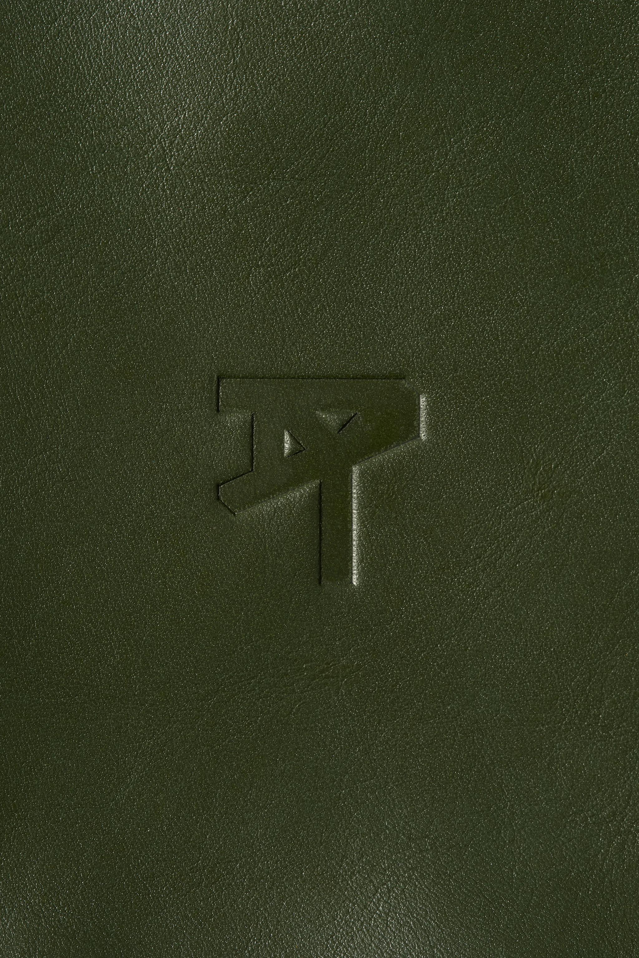 LEATHER SHOPPER BAG